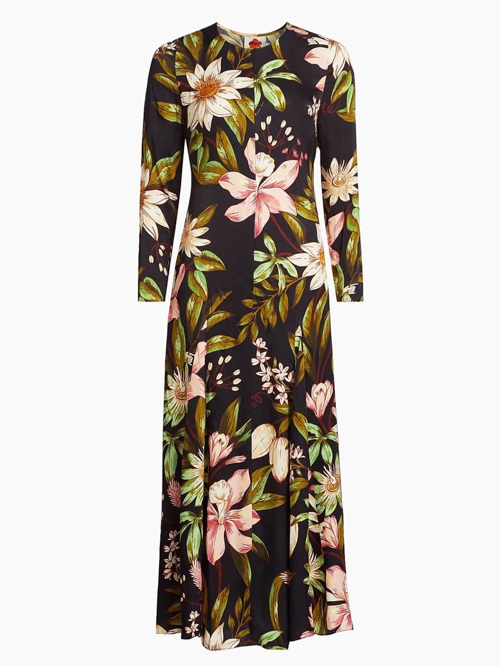Farm Rio
Surreal Flowers Long-Sleeve Midi-Dress Size XS